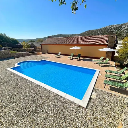 With Pool Near Adriatic Coast Drivenik